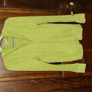 ST. John's Bay front zip sweater